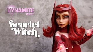 Repaint: Classic Scarlet Witch Costume Monster High Art Doll