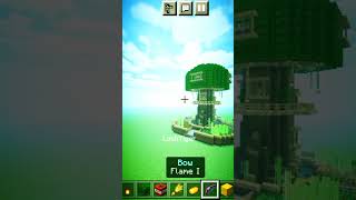 I made Tree House | #shorts #minecraft