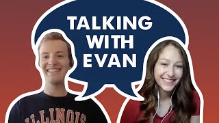 UIUC Sophomore Evan Talks Marching Illini Sousaphones, History, Musical Theatre | College Life UIUC