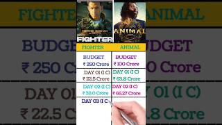 Fighter Vs Animal Movie Day 3 Indian Net Collection |#boxofficecollection #fighter