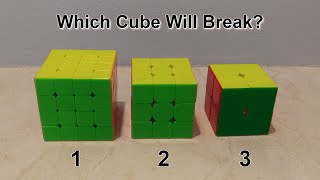 Which Cube Will Break?