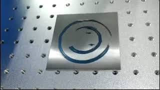 30w mopa fiber laser color marking on ss