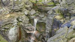 Walking up Kinder - Oct 2021