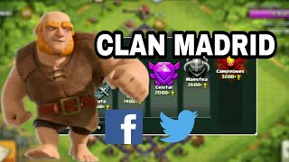 CLAN MADRID ATACANDO POR RECURSOS Y TROFEOS