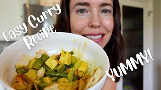 Healthy and Easy CURRY Recipe, the ONE recipe you NEED, my obsession and goto for busy days