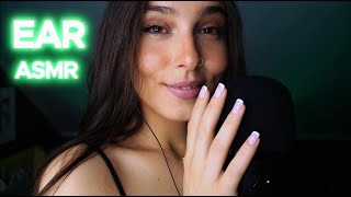 ASMR Intense Ear Attention (whispering, mouth sounds, gloves...)