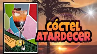 ¡Nuevo cóctel! atardecer ( con vodka)