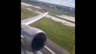 Tchau, Bahia!!! Decolando em Salvador no Boeing 737 da GOL