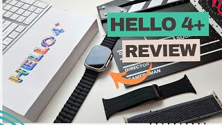 HELLO WATCH 4 PLUS - Smartwatch LANÇAMENTO Com TELA AMOLED e 4GB De MEMÓRIA - Unboxing e Review!