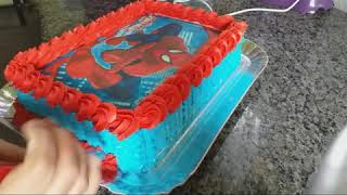 Decoração homem aranha