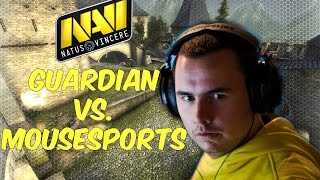 GuardiaN |Na`Vi| 1440p@60fps POV | 29/13  vs. Mousesports | de_cbble