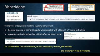 Risperidone, schizo, bipolar, OSCE pharmullary, OSCE, counselling, schizophrenia, Roze Pharm