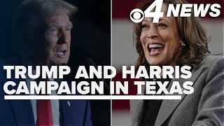 Harris, Trump visiting the Lone Star State Friday