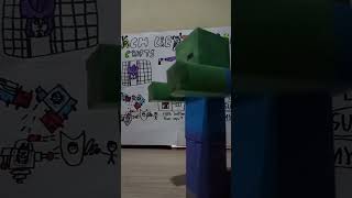 my paper minecraft giant zombie