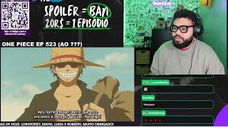 RAFFAVERSO REAGINDO RAYLEIGH e GOL D. ROGER | SABAODY TIME SKIP| ONE PIECE - EP 523