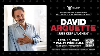 David Arquette | The David Letterman Distinguished Professional Lecture and Workshop Series