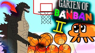 Godzilla in Garten of Banban Animation