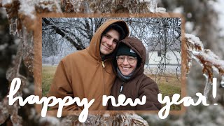 new years fun from home & reflection | VLOG