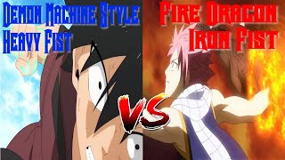 Fire Dragon Iron Fist Vs Demon Machine Style Heavy Fist