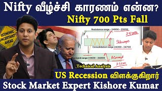 Nifty Crash காரணம் என்ன? US மற்றும் Japan Recession Explained | #voiceoftraders