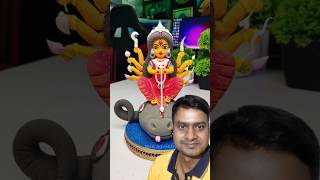 Durga maa idol making with clay 🌸 Maa durga making 🙏Jai maa durga #shorts#trendingshorts#shortvideo