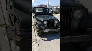 This Jeep CJ survived the war 💣