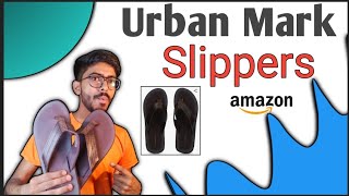 Urban Mark Men Comfortable Slippers Unboxing & Review | Urban Mark Slippers #amzonereview