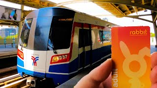 How To Use BANGKOK BTS SKYTRAIN And Buy RABBIT Card