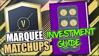 Fifa 18 Marquee Matchups Predictions and Investment Guide