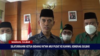 SILATURRAHMI KETUA BIDANG FATWA MUI PUSAT KE KANWIL KEMENAG SULBAR