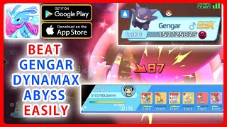 How I beat Gengar Dynamax Abyss easily in Elf Explorer