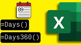 How to use DAYS and DAYS360 functions in Microsoft Excel