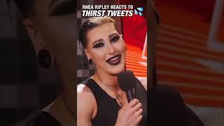 Rhea Ripley replies to thirsty tweets from her fans.... Monday night Mami Rhea Ripley