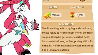 Sidon in the DragonCity art style!