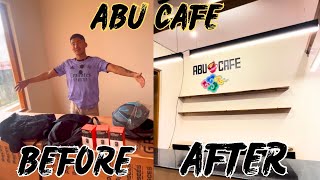 DREAM CAFE TRANSFORMATION || ABU CAFE  ||TURNING VISION TO REALITY || TIBETAN VLOGGER 2024