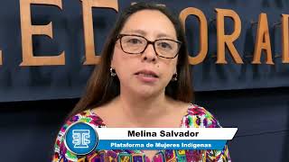 VIDEO TESTIMONIAL CAME - Melina Salvador, Plataforma Mujeres Indigenas