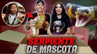 NOS DIERON UNA SERPIENTE REAL 🐍Abriendo regalos de fans 🤯 Jukilop | Kimberly Loaiza