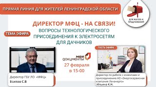 «Актуальные вопросы технологического присоединения к электросетям для дачников».