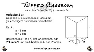 2 a Dreiecksprisma - Übungsaufgabe