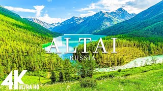 ПОЛЕТЫ НАД АЛТАЕМ (4K UHD) – расслабляющая музыка и красивые видеоролики о природе – 4K видео HD