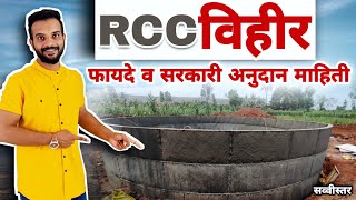 RCC विहीर बांधकाम माहिती l विहीर खोदकाम खर्च l विहीर अनुदान योजना l Farm well l RCC विहिर फायदे