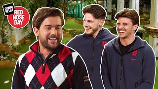 Declan Rice, Mason Mount and Jack Whitehall Golf Challenge | Red Nose Day 2022