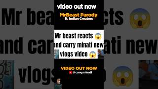 OMG 😱😱India' biggest Collab ever, carry minati proudy Mr beast #shorts #mrbeast #carryminati #collab