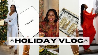 ❅A Non-Vlogmas Vlog! Unboxing Luxury Gifts, Holiday Outfits, Girls Night Out & Chanel Bag Giveaway❅