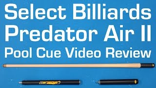 Predator Air II - Jump Cue Video Review by Select Billiards