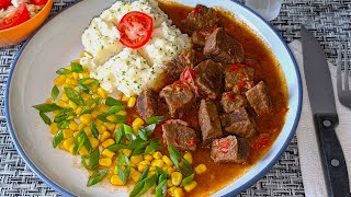 ⚜  YUneći GULAŠ na moj specijal način .!? Beef STEW in my special way.!? 2024. ⭐