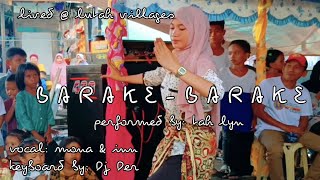 BARAKE | performed by nalyn vocal indah in & mona lived @ lutah smv. CAMER GROUP | tausug pangalay