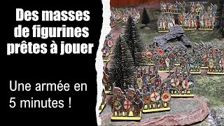 Des masses de figurines prêtes à jouer !