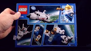 Lego Space Utility shuttle 60078 - Lego Astronauts space blast off Spacewalk - Lego Speed Build