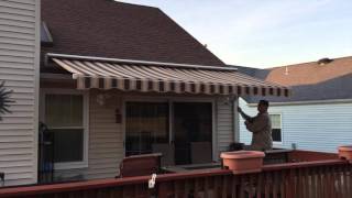 Manual Retractable Awning in Brick, NJ by Shade One Awnings